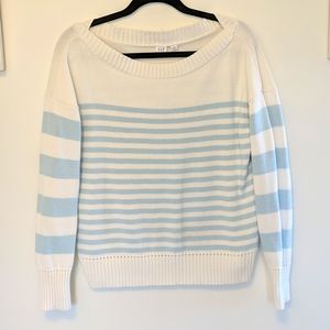 Gap Medium Boatneck Striped Sweater